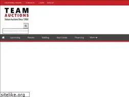 Sites similar to teamauctions.com