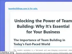 Sites similar to teambuildings.com