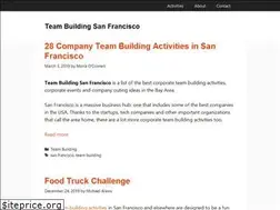Sites similar to teambuildingsf.com