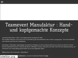 Sites similar to teamevent-manufaktur.de