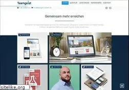 Sites similar to teamgeist-medien.de