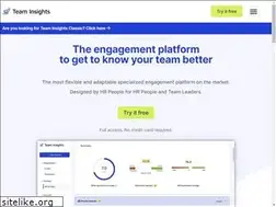 Sites similar to teaminsights.io