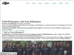 Sites similar to teamkilimanjaro.com