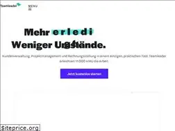 Sites similar to teamleader.de
