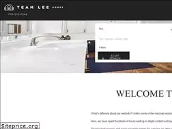 Sites similar to teamleehomes.com