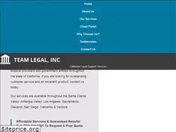 Sites similar to teamlegalinc.com