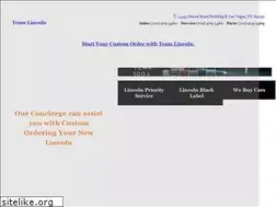 Sites similar to teamlincolnlasvegas.com