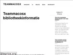 Sites similar to teammacosx.org
