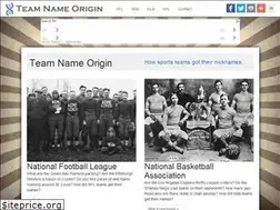 Sites similar to teamnameorigin.com