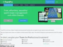 Sites similar to teampro.co