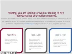 Sites similar to teamqueststaffing.com