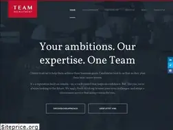 Sites similar to teamrecruitment.co.uk