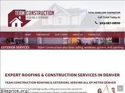 Sites similar to teamroofs.com