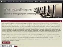 Sites similar to teamsoftwaresolutions.com