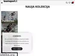 Sites similar to teamsport.lt