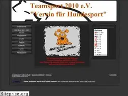 Sites similar to teamsport2010.jimdo.com