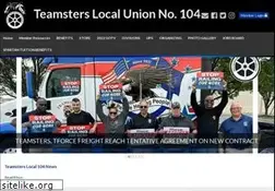 Sites similar to teamsterslocal104.com