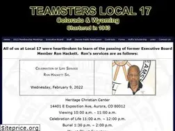 Sites similar to teamsterslocal17.org