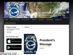 Sites similar to teamsterslocal19.org