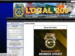 Sites similar to teamsterslocal200.com