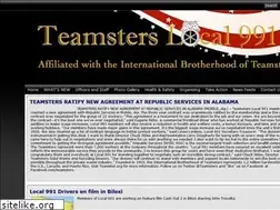Sites similar to teamsterslocal991.org