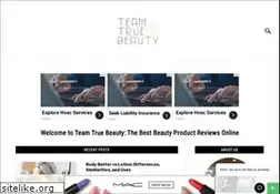 Sites similar to teamtruebeauty.com