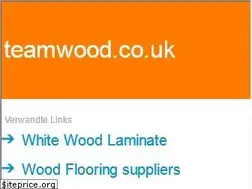 Sites similar to teamwood.co.uk
