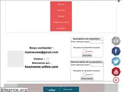 Sites similar to teamwow.wifeo.com