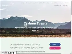 Sites similar to teanauevents.co.nz