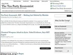 Sites similar to teapartyeconomist.com