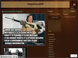 Sites similar to teapartywpbfl.wordpress.com