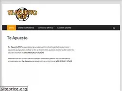 Sites similar to teapuestopdf.com.pe