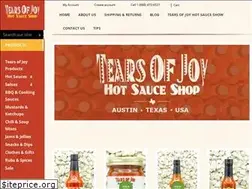 Sites similar to tearsofjoysauces.com