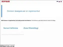 Sites similar to teaspon.ee