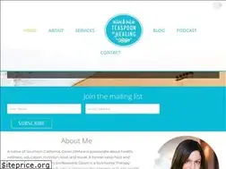 Sites similar to teaspoonofhealing.com
