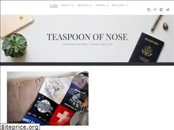 Sites similar to teaspoonofnose.com
