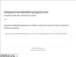 Sites similar to teaspoonsandpetals.typepad.com