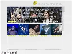 Sites similar to teateranmeldelse.dk