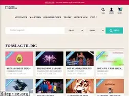 Sites similar to teaterbilletter.dk