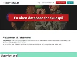 Sites similar to teatermanus.dk