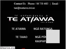 Sites similar to teatiawa.iwi.nz