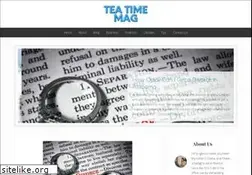 Sites similar to teatime-mag.com
