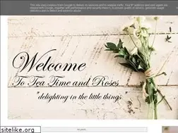 Sites similar to teatimeandroses.blogspot.com