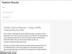 Sites similar to teatimeresult.info