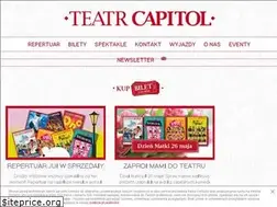 Sites similar to teatrcapitol.pl