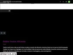 Sites similar to teatrealicante.com