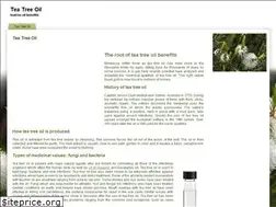 Sites similar to teatree-oil.org