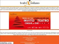 Sites similar to teatripermilano.it