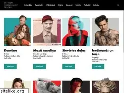 Sites similar to teatris.lv