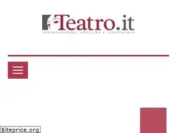 Sites similar to teatro.it